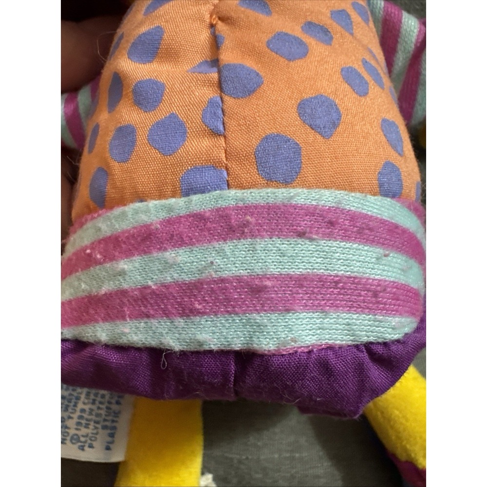 VTG EDEN Wimzie's House Plush Stuffed Doll 9" PBS Cinar 1999 Purple Hair - Picture 7 of 8